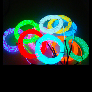 In stock EL luminous light high brightness professional manufacturer atmosphere light bar decorative light strip dance fluorescent products wholesale