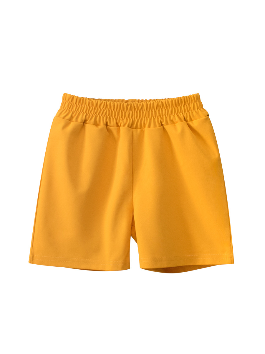 27kids pantalones cortos para niños, fáciles de secar y rápidos, pantalones casuales para niños, pantalones de playa de color sólido sueltos de verano, fuente transfronteriza image 9