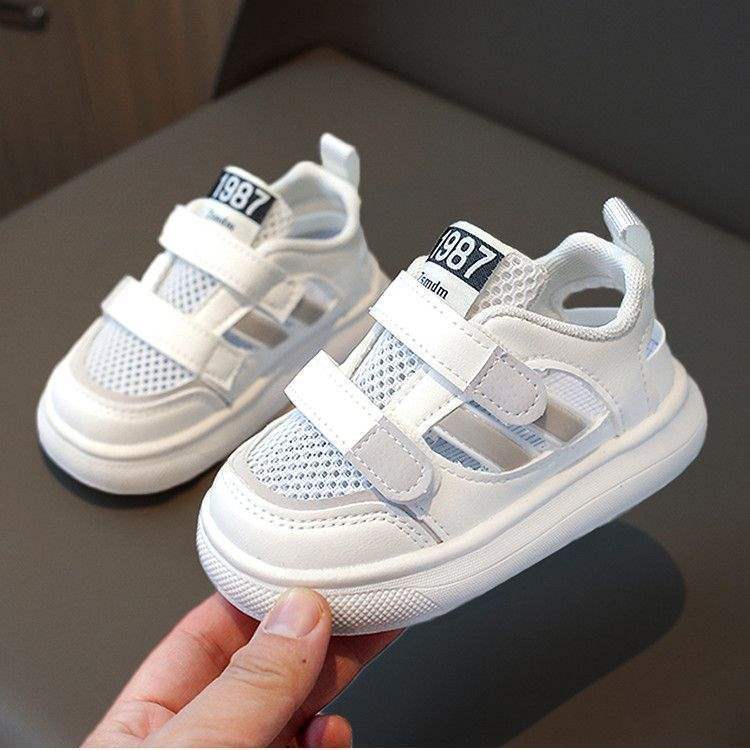 ボーイズサンダル夏 2025 新しい子供用シングルメッシュフレームシューズ中型および大型子供用ボーイズメッシュスポーツビーチメッシュシューズ|undefined