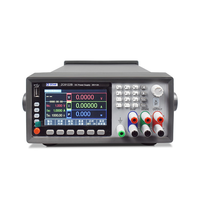 ZCtek常州中策高速高精度可编程线性可调直流电源ZC6133B/ZC6121B