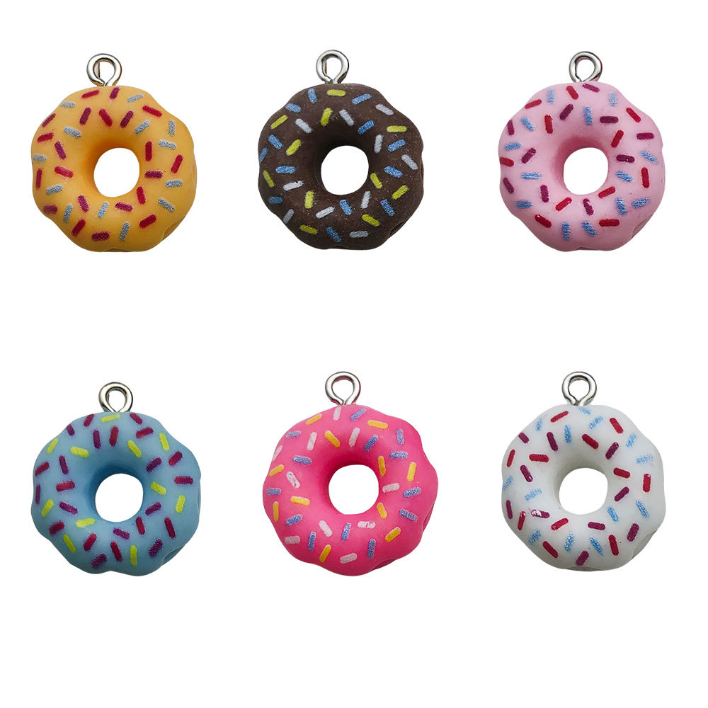 1 Piece Alloy Donuts Pendant display picture 7