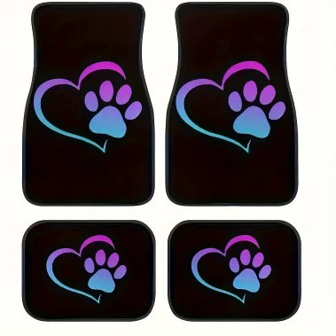 Mat Carpet Four-piece Set – Avtomobil döşəmə paspasları - new-car-floor-mats-100-3344cm-two-piece-pack