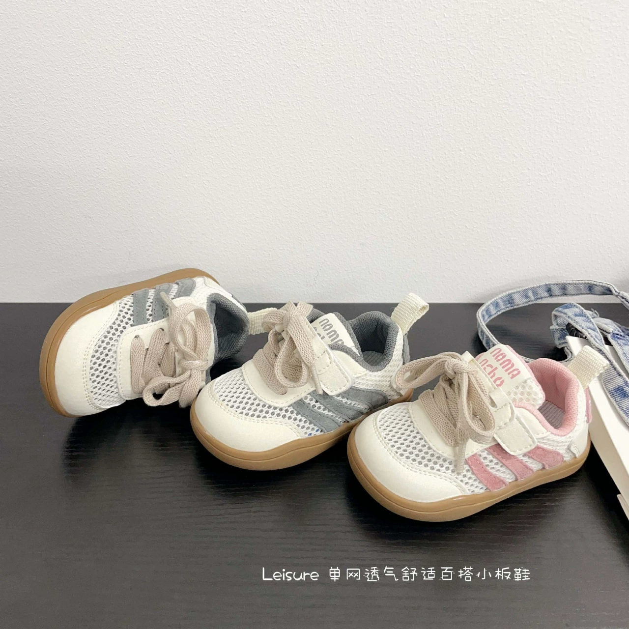 Детская обувь для малышей, детские кроссовки с дышащей сеткой, весна-лето 2025, новый стиль, нескользящая мягкая подошва, универсальная модная обувь для мальчиков и девочек