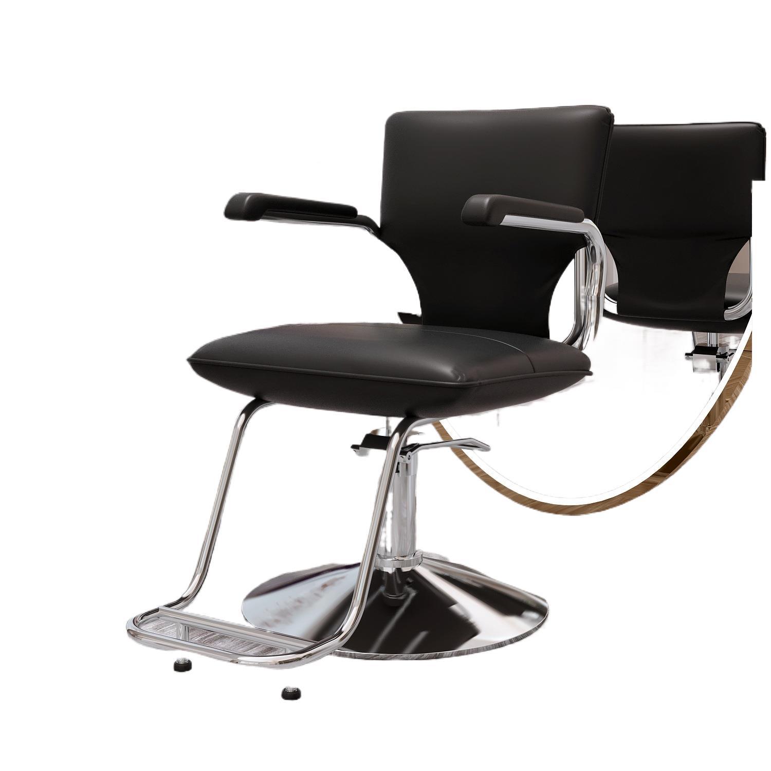 Fábrica directa de salón de peluquería silla de peluquería silla de peluquería red tienda de marea roja acero inoxidable image 5