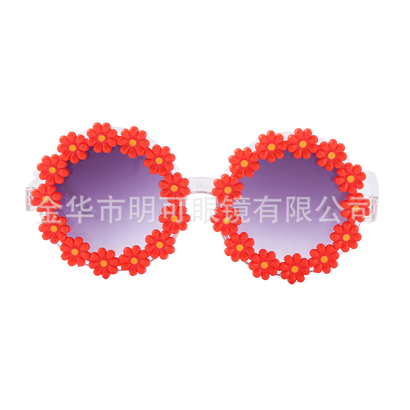 Gafas de Fiesta con Diseño de Flores ABS Decorativas para Bailes y Fotos