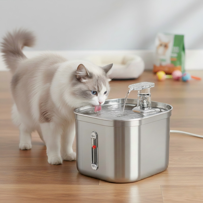 宠物饮水机自动循环过滤流水猫喂水器智能猫咪饮水机宠物用品批发