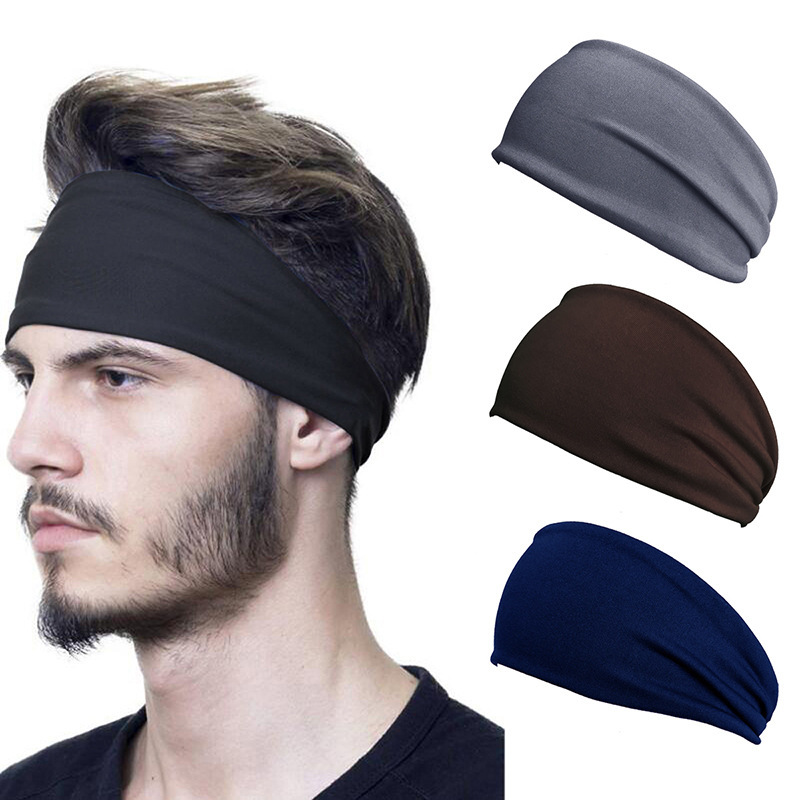 Sports Sweat-Absorbent Headband Running Fitness Forehead Protector Scarf Headband Spring and Summer Outdoor Fitness Headband European and American Style Sports Sweat-Absorbent Headband Running Fitness Forehead Protector Scarf Headband Spring and Summer Outdoor Fitness Headband European and American Style