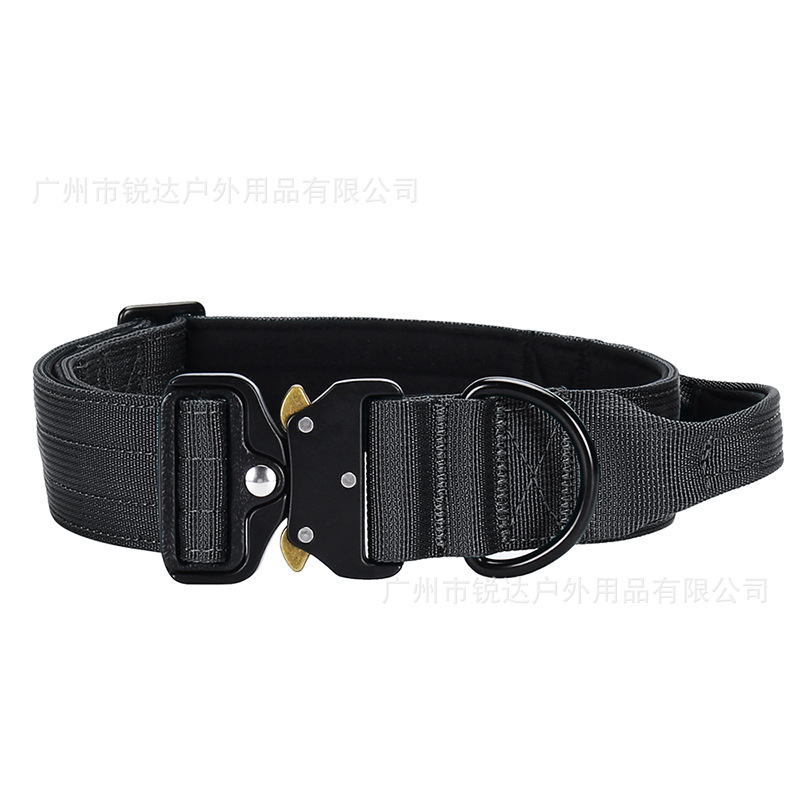 C5 nuevo collar de perros a prueba de explosiones collar de mango para perros grandes y medianos resistentes a la tensión contra el desprendimiento de cobra anillo de perros