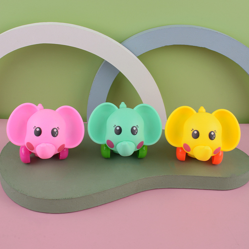 시계 아기 코끼리-색상 랜덤