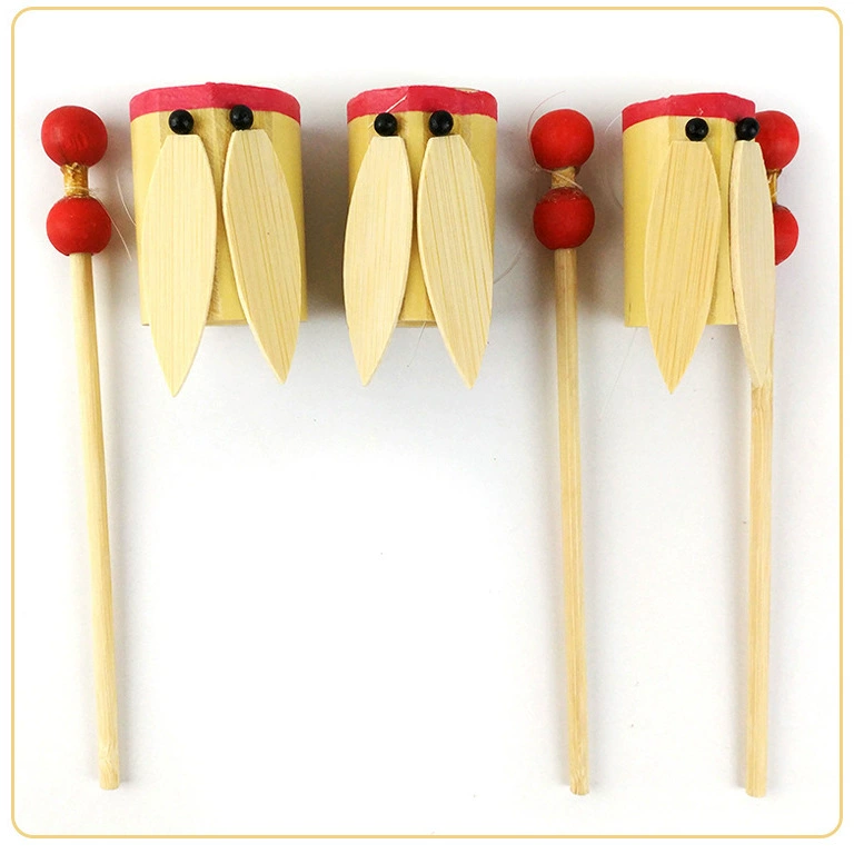 Цикады эхолот бамбук Цикада звук тряска звук детский сад научное производство экспериментальные учебные пособия открытый интеллект игрушки