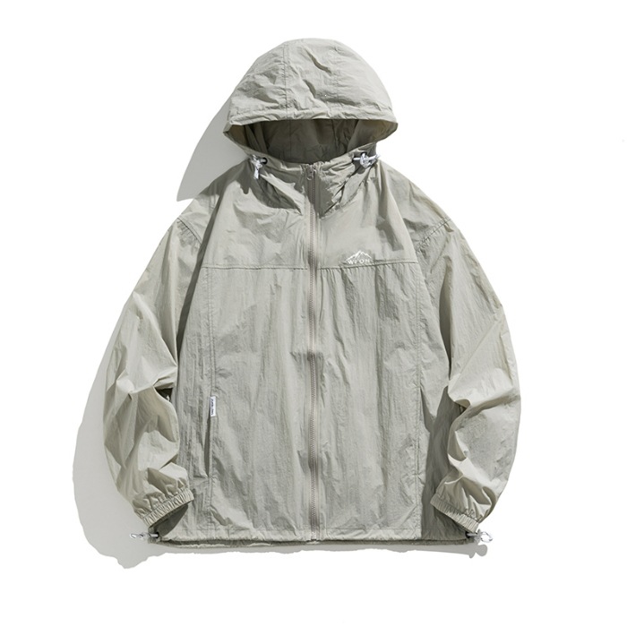 Mark Warfield 2026 verano al aire libre ropa de protección solar hombre abrigo ligero delgado marca de moda seda de hielo secado rápido protección solar image 7