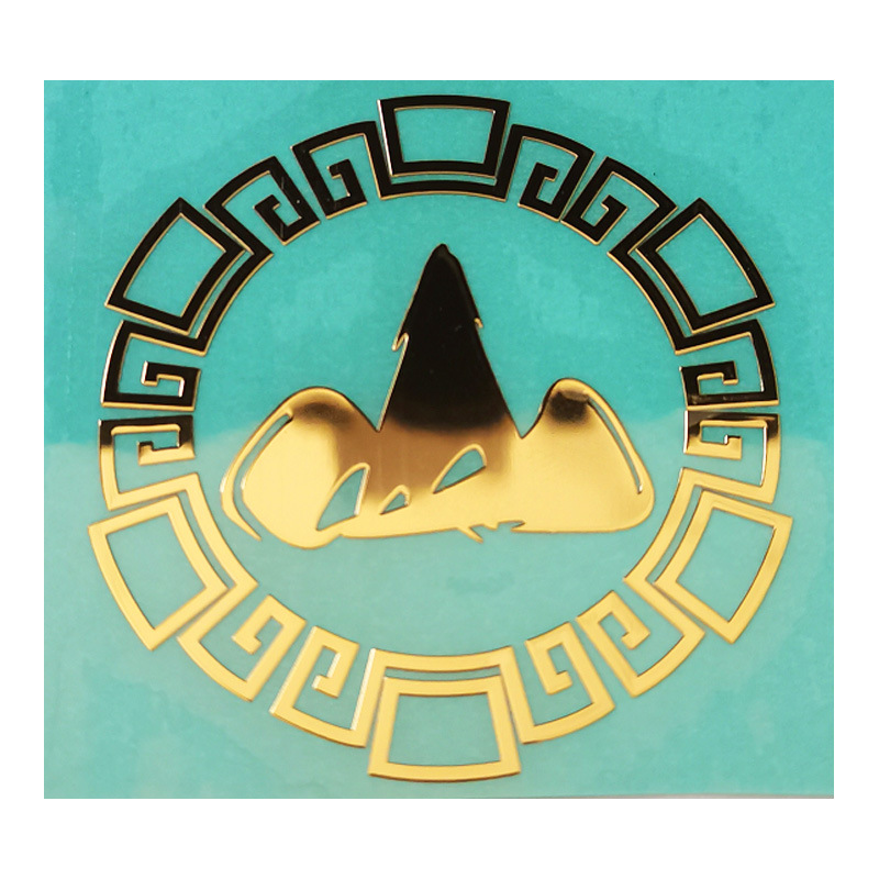 【标牌工厂】薄可分体 电镀logo金属镍标牌腐蚀标牌厂家订作