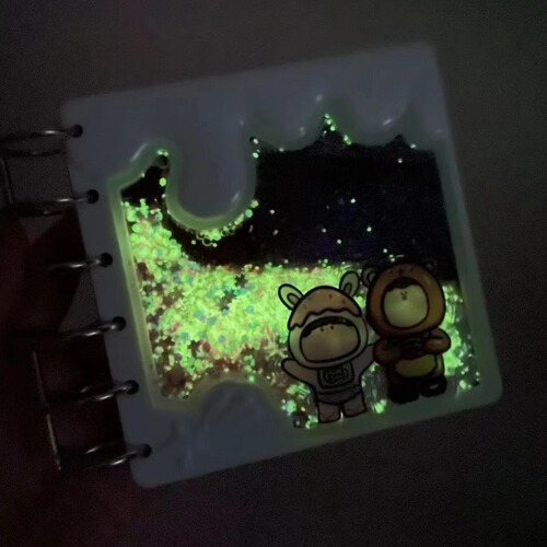 Fat Yaya DIY Cream Notebook Silicone Mold Bow/Pentagram/Rabbit Notebook Silicone Mold