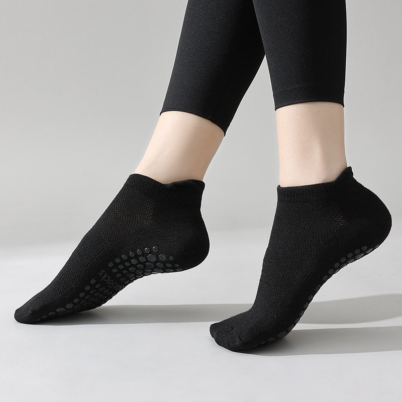 블랙 [요가 쇼트 메쉬]