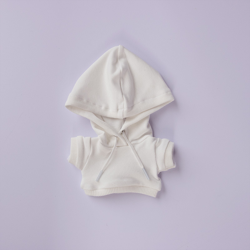 Labubu ペンダント ブラインドボックス フード付きスウェットシャツ Labubu ベビー服スーツ Tシャツ パンツ 人形服 着せ替え|undefined