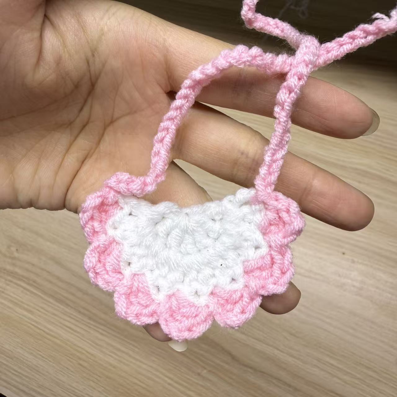 Fuchsia bib