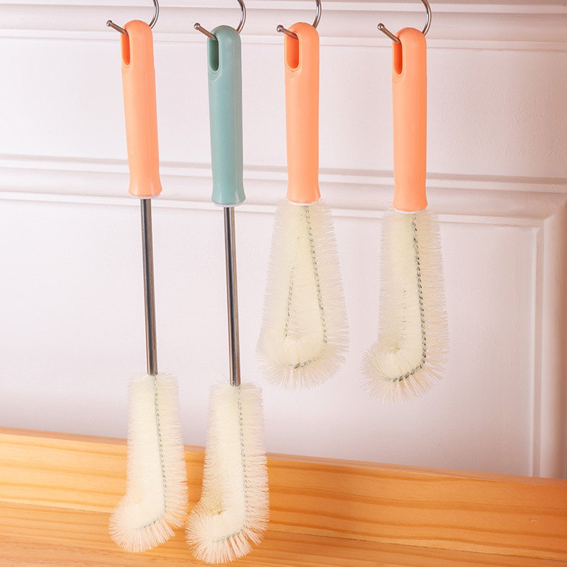 Cup Brush No Dead Angle Brush Cup Artifact Supplies Japanese-style Cup Wash Long Handle Hard Brush Cleaning and Decontamination Cup Brush No Dead Angle Brush Cup Artifact Supplies Japanese-style Cup Wash Long Handle Hard Brush Cleaning and Decontamination