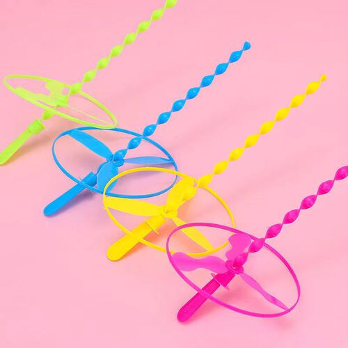 Large hand-pushed flying saucer flying fairy children outdoor classic nostalgic bamboo dragonfly flying saucer children's supply