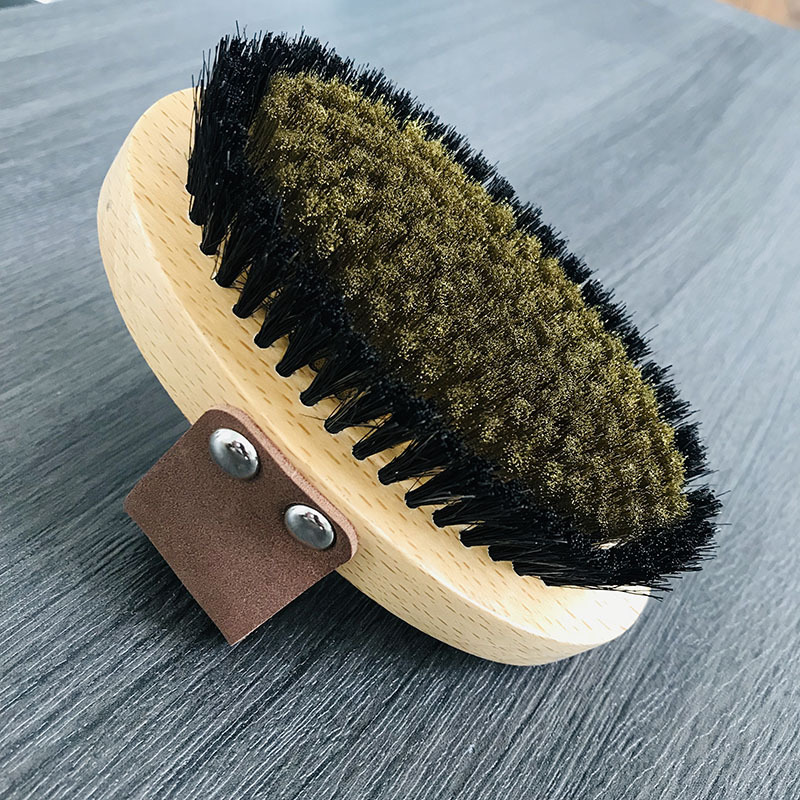 Copper Wire Dry Brush Body Brush Shower Brush Leg Fat Brush Bath Brush Boar Bristle Brush Skin Brush Beauty Brush Exfoliating Tool