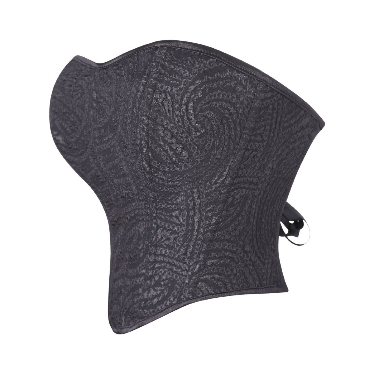 Negro retro palacio viento tocando pecho soporte de pecho cintura apretada cintura damas plástico fábrica de suministro directo