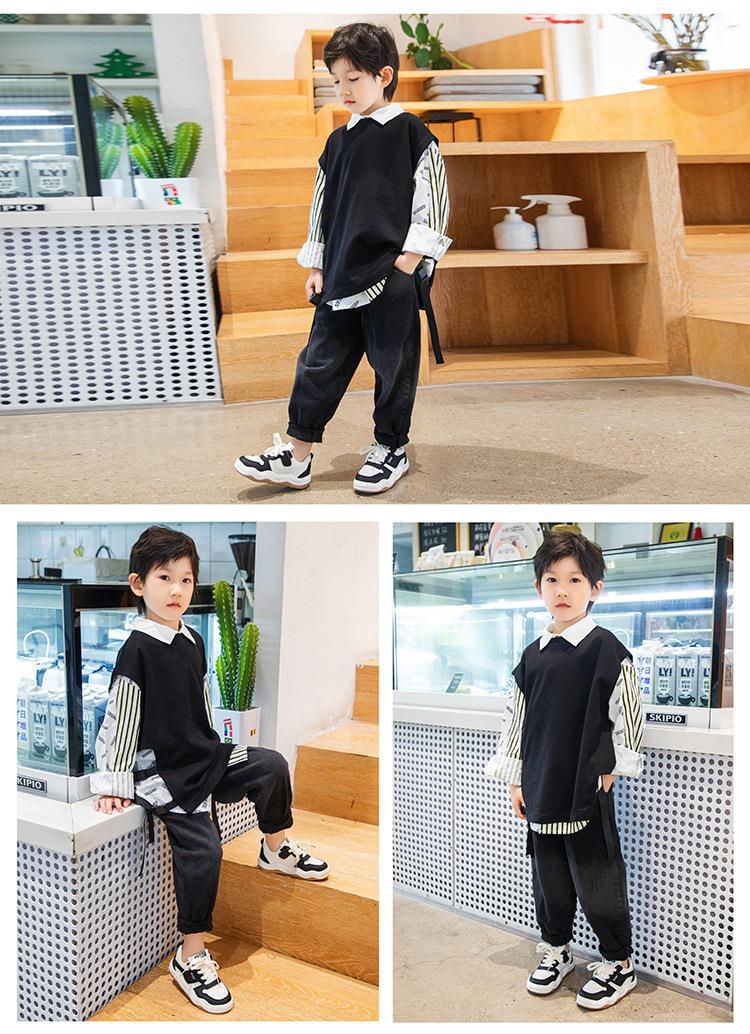 Children's Sports Shoes 2023 New Spring and Autumn Boys' Board Shoes Girls' Breathable Casual Shoes Middle and Big_voghion.com