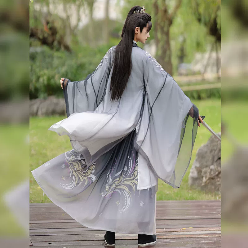 Натуральный летний ханfu, китайский стиль