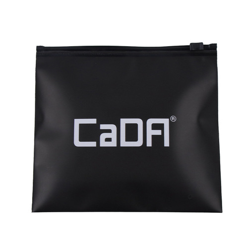 Clothes packaging bags wholesale CPE plastic storage ziplock bags yoga wear black perforated frosted clothing zipper bags