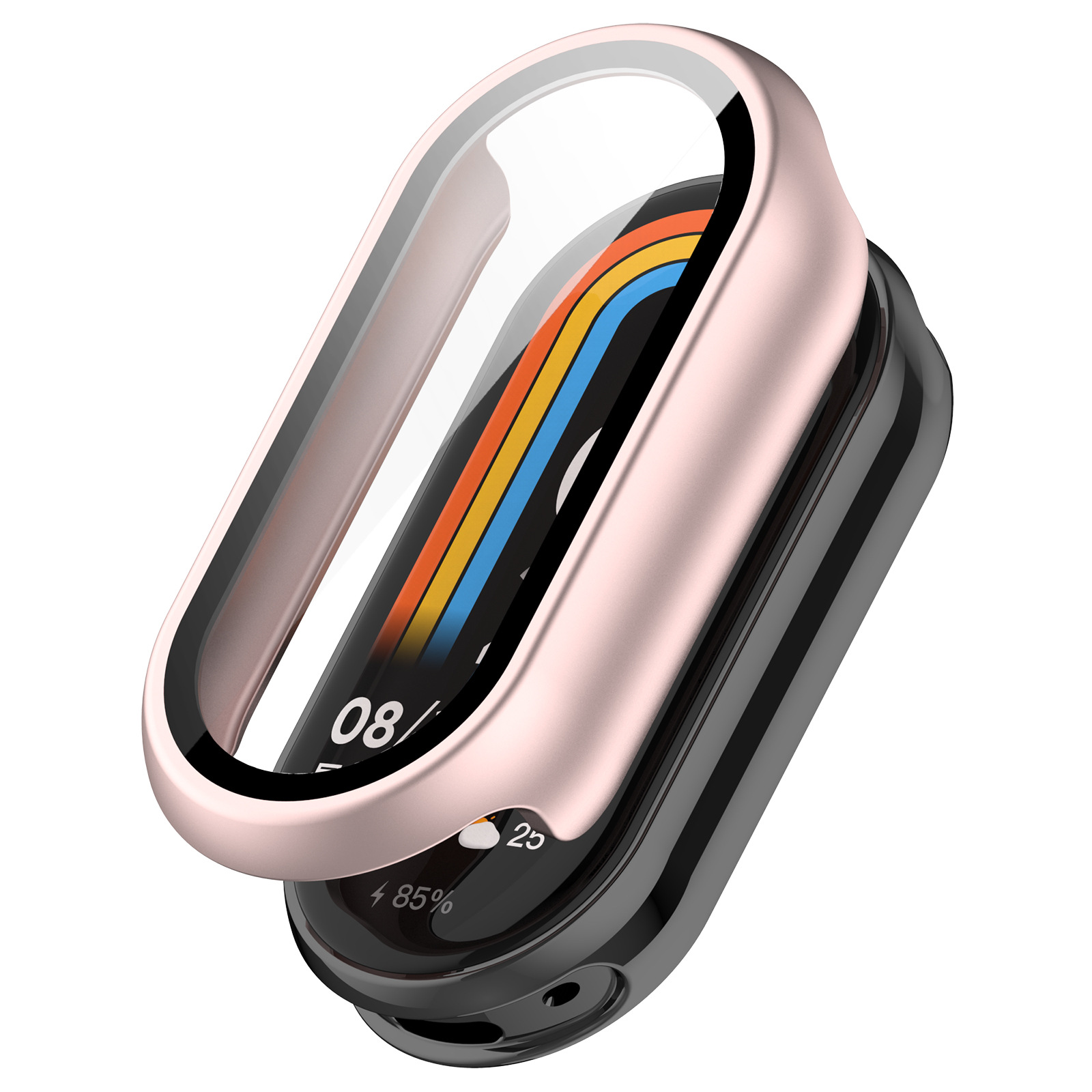 Xinyuan Shuntong is suitable for the NFC standard case and film integrated Mi 8/9 tempered film watch case of Mi Band 10 undefined