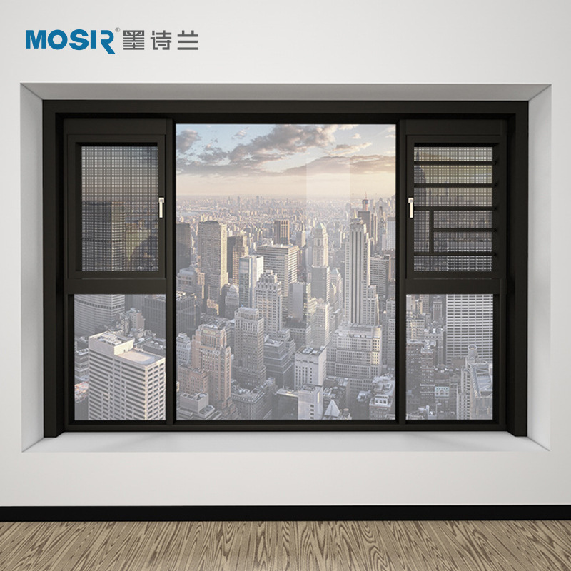 自建房铝合金门窗商品房卧室卫生间封阳台双层隔音断桥铝系统窗户|undefined