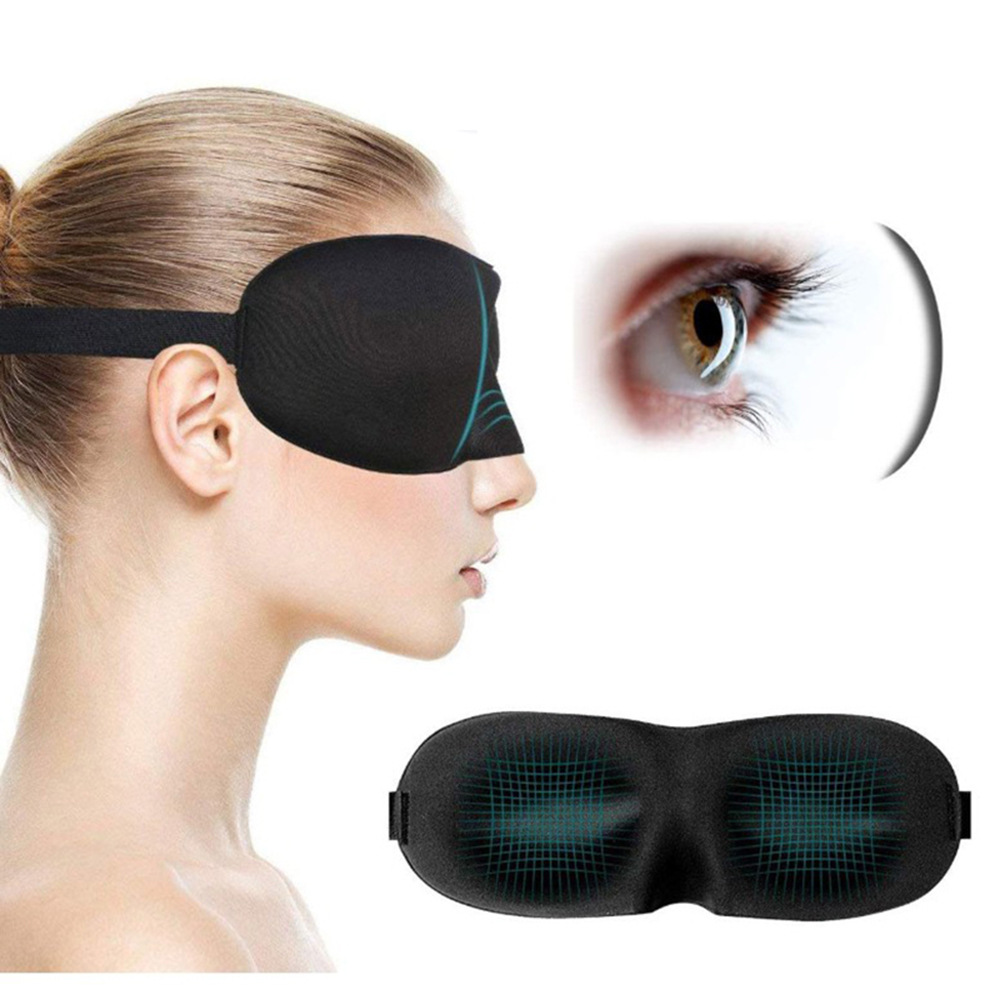 Máscara de ojo popular 3D máscara de ojo sombreado tridimensional para niños y niñas dormir esponja máscara de ojo transfronteriza al por mayor