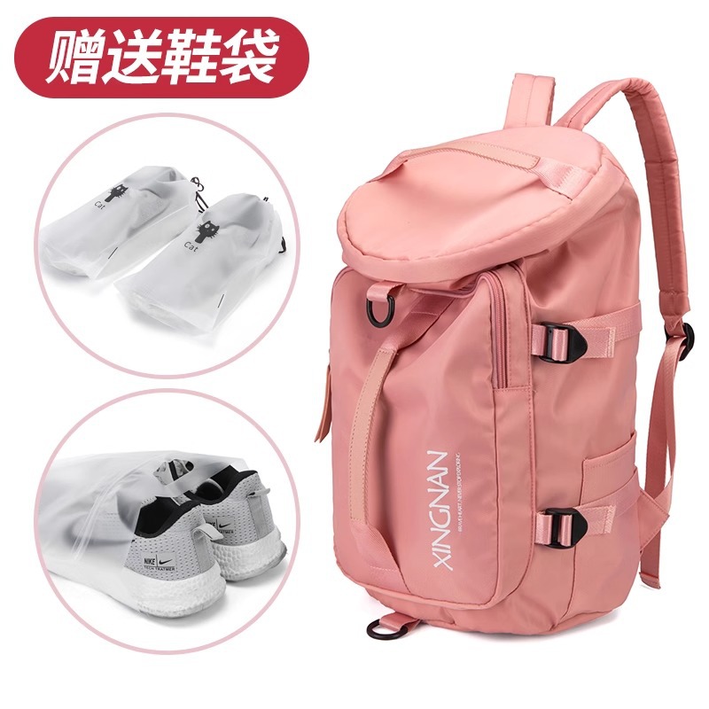 Bolsa de natación bolsa de fitness de separación húmeda y seca bolsa de almacenamiento de traje de baño de gran capacidad para mujer bolsa de natación impermeable bolsa de deporte de hombro para hombre