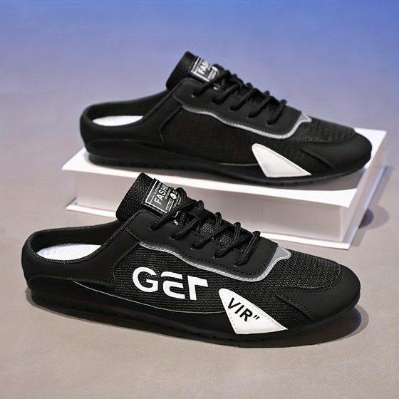 Summer new men's fashion lightweight Joker casual sneaker slip-on lazy shoes plus size cross-border a generation of hair