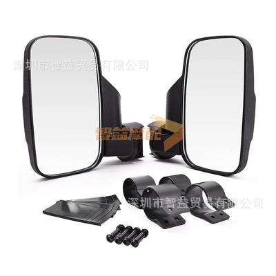 Large wide rear view car mirror beach off-road vehicle SL-UTV-8 rearview mirror cover high impact anti-break light-emitting mirror (Motorcycle rearview mirror)