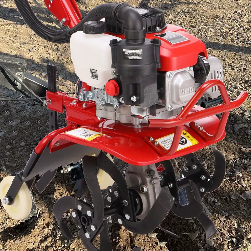 Микро-земледельческая машина Zongshen Honda King, небольшая бензиновая бытовая четырехтактная многофункциональная машина для рыхления почвы, сельскохозяйственная прополка, рытье траншей, роторная обработка почвы