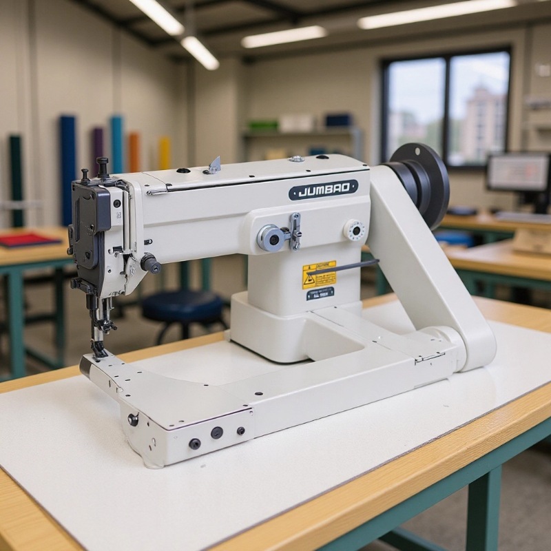 曲臂小嘴双押脚两点人字车缝纫机 台湾制造