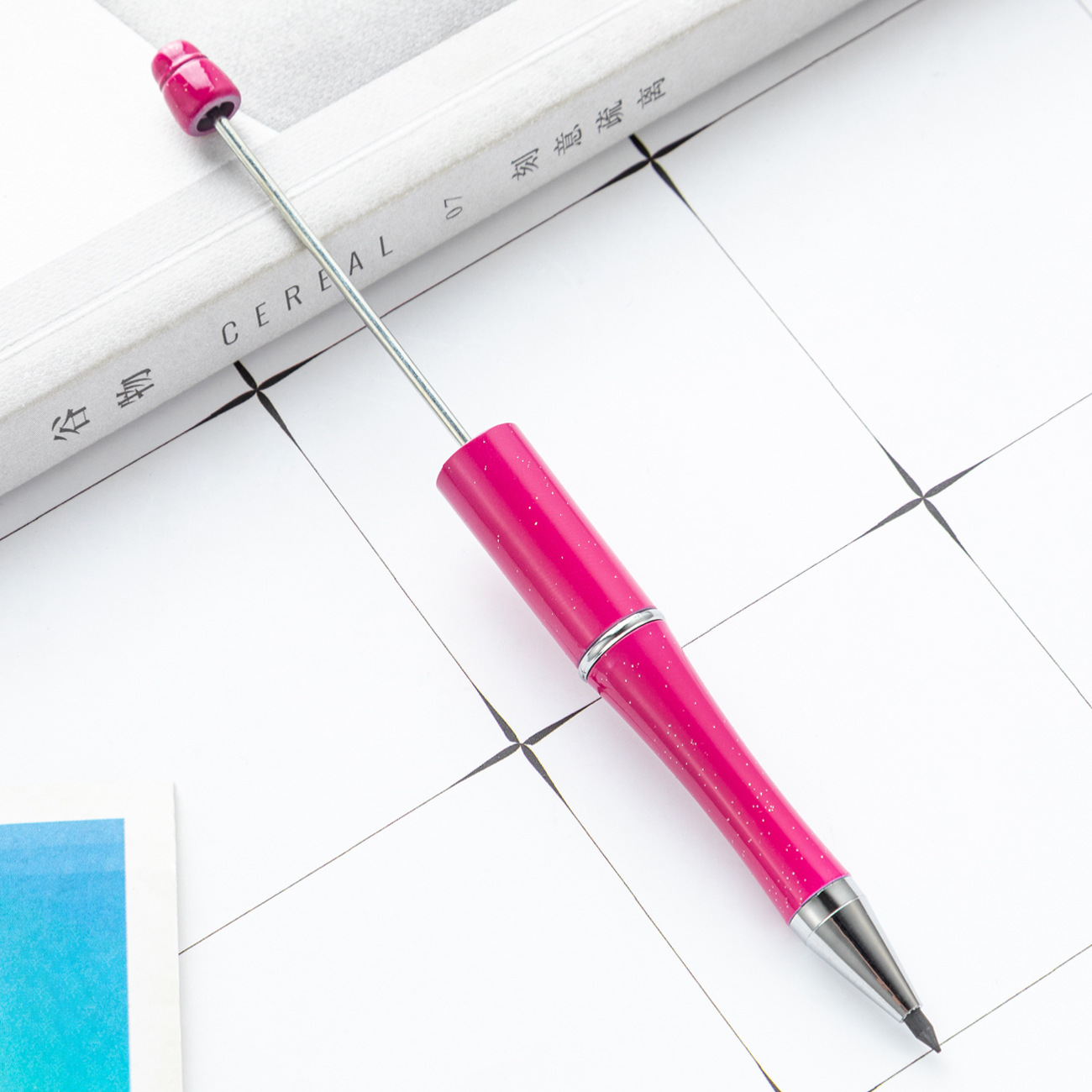 Pluma de plástico creativa para escribir dibujo sin cortar sin tinta para escribir lápiz continuo publicidad de regalos de eventos