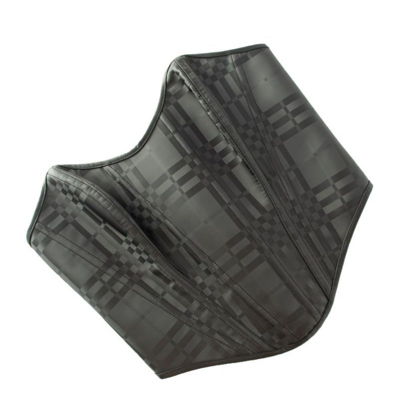 Impresión negra sin correa de hombro, soporte de pecho, cintura de cintura, chaqueta plástica de hueso de pescado, suministro transfronterizo