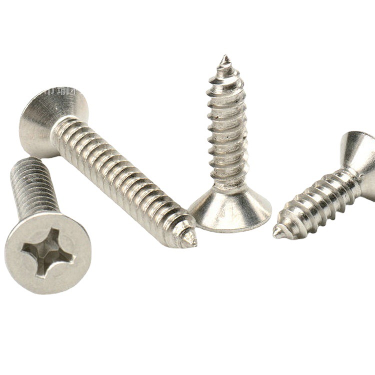 제조업체 니켈 크로스 카운터싱크 나사 평두 셀프 태핑 나사 소형 전자 나사 KA1.2M1.4M1.5M1.8 M2