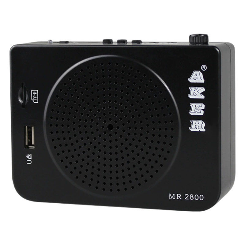 AKER/Love Класс MR2800 Многофункциональный Bluetooth-громкоговоритель Мощный Учебный гид Площадь Развлекательный плеер