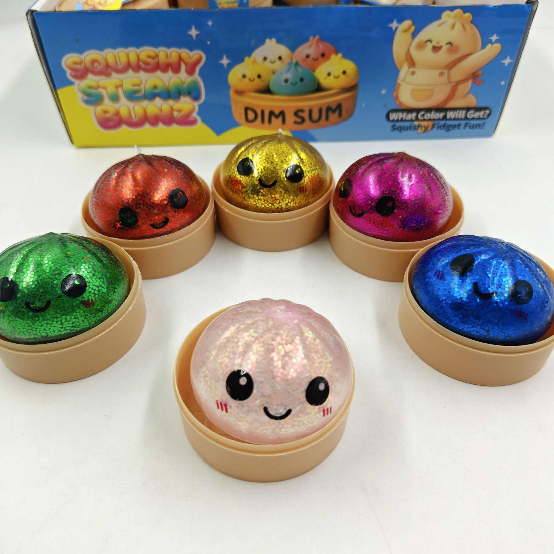 Bollos de bolos de pop transfronterizos, pellizco de pellizco, descompresión de bolos de simulación suaves, forma de bolos de imitación encantadora, interesante, no pegajoso, alivio de la aburrimiento. image 9