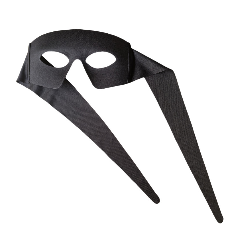 Performance props Zorro mask environmental protection patch PVC mask cool men's eye mask theme men's mask