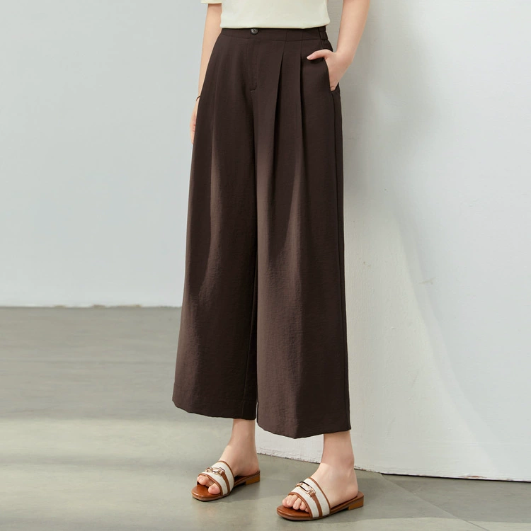 Летние брюки больших размеров для пышных женщин, свободные, широкие, универсальные, утягивающие, повседневного стиля, новинка 2025 года