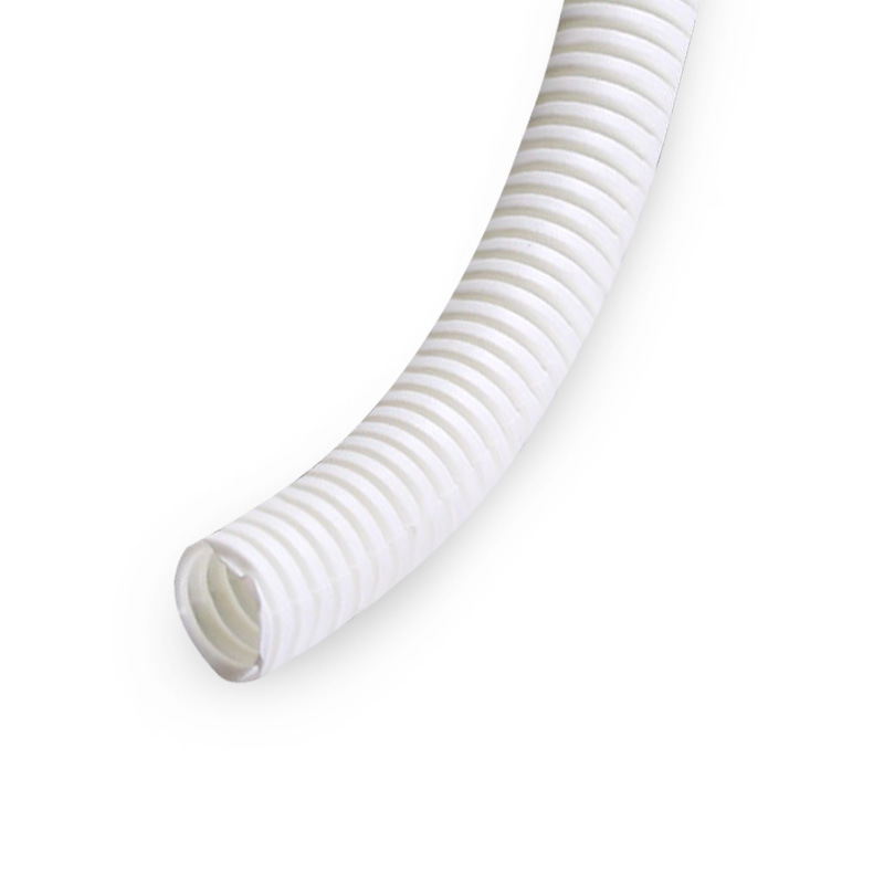 塑料波纹管外径54.5mm加厚PP阻燃白色保护软管 穿线管防水25米X20
