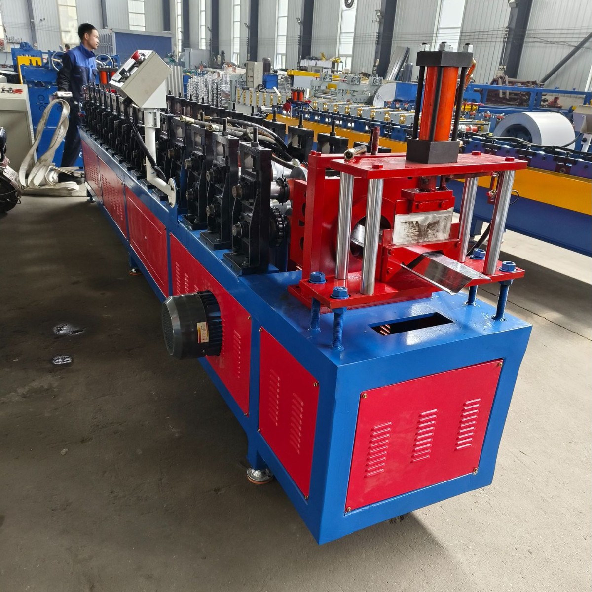 Continuous Sheet Forming Machine Metal Cold Bending Forming Machinery Equipment Stainless Steel Galvanized Metal Forming Integrated Machine