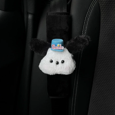Seat belt shoulder pad, belt shoulder protective cover Sanrio - pacha-smile-cap-one-shoulder-pad-no-specifications