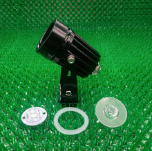 1W3W单颗圆形小射灯投射灯外壳套件 42MM防水户外压铸铝外壳配件