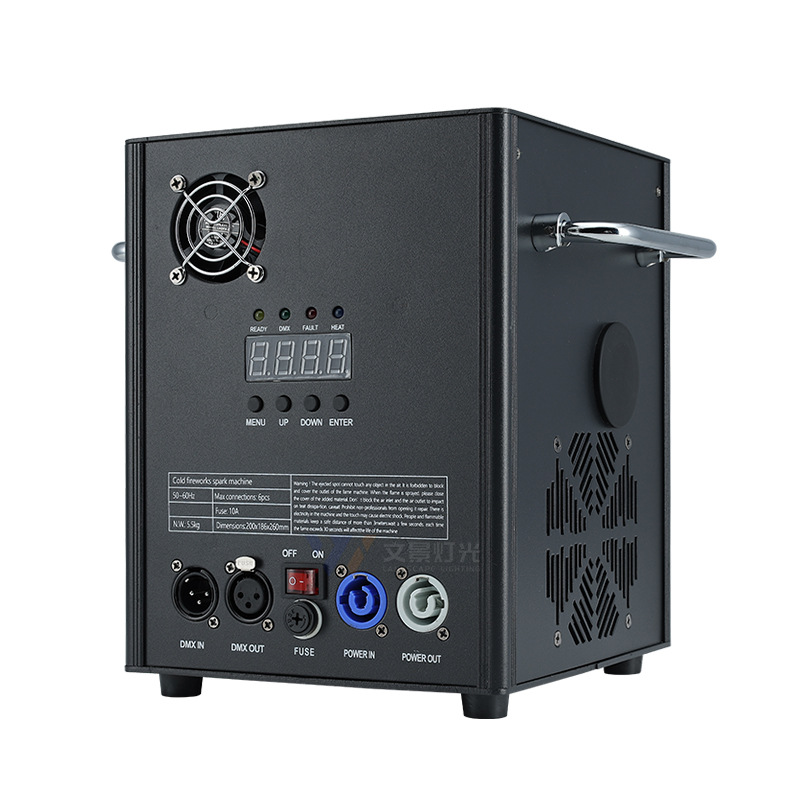 Escenario Máquina de pulverización de flores electrónica Ceremonia de apertura Ceremonia de boda Actuación de bar Accesorios de efectos especiales Máquina de fuegos artificiales de fiesta