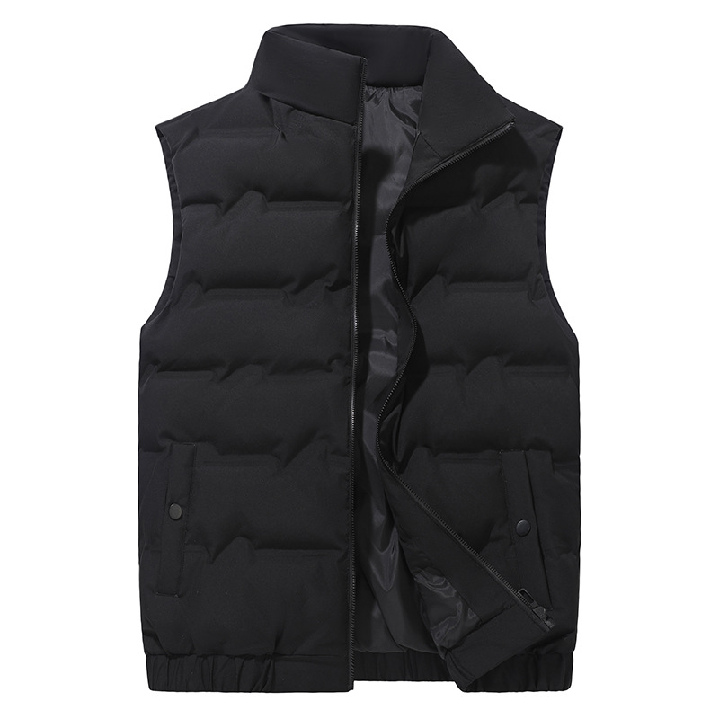 chaleco de plumón hombre invierno chaleco de plumón caliente ligero chaleco de tamaño grande para vestir chaqueta deportiva casual para hombres puede abrirse