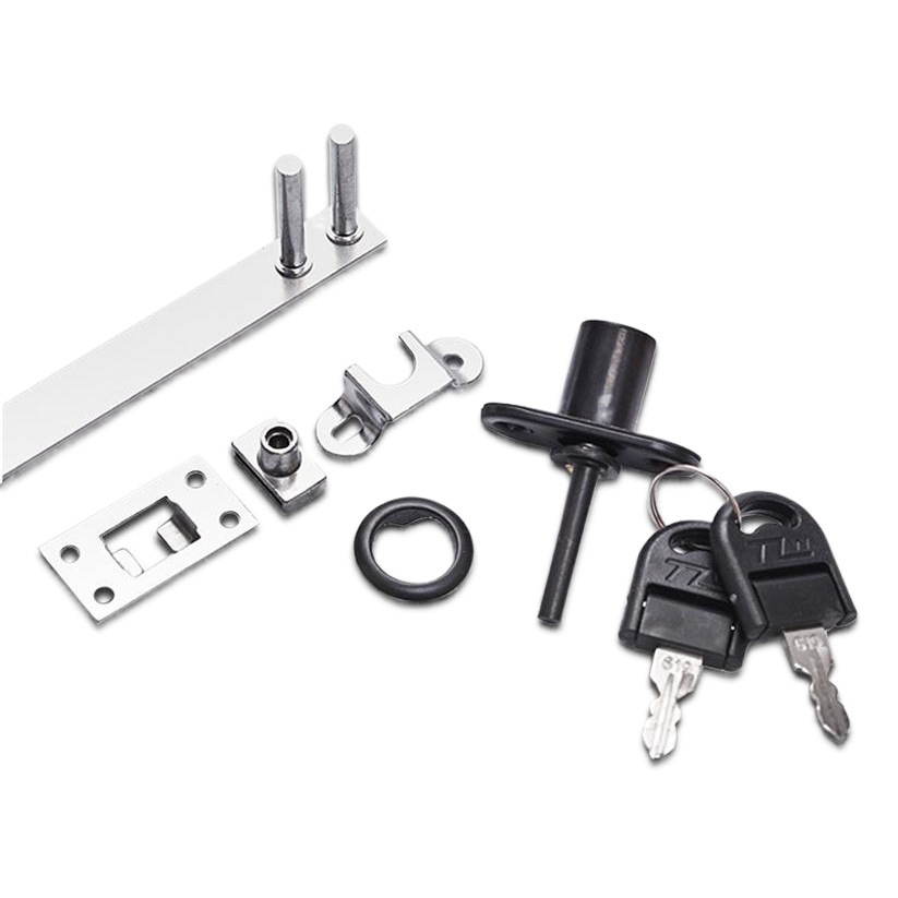 Sticking King high-grade office cabinet 288 three interlocking mobile filing cabinet one tube three linkage bedside cabinet lock wholesale
