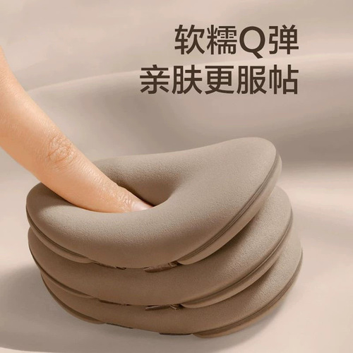 Thickened box-style bubble cushion powder puff with expandable, ultra-soft, dry-wet two-use makeup, powder-absorbent, q-elastic, double-sided, double ribbon air cushion powder puff